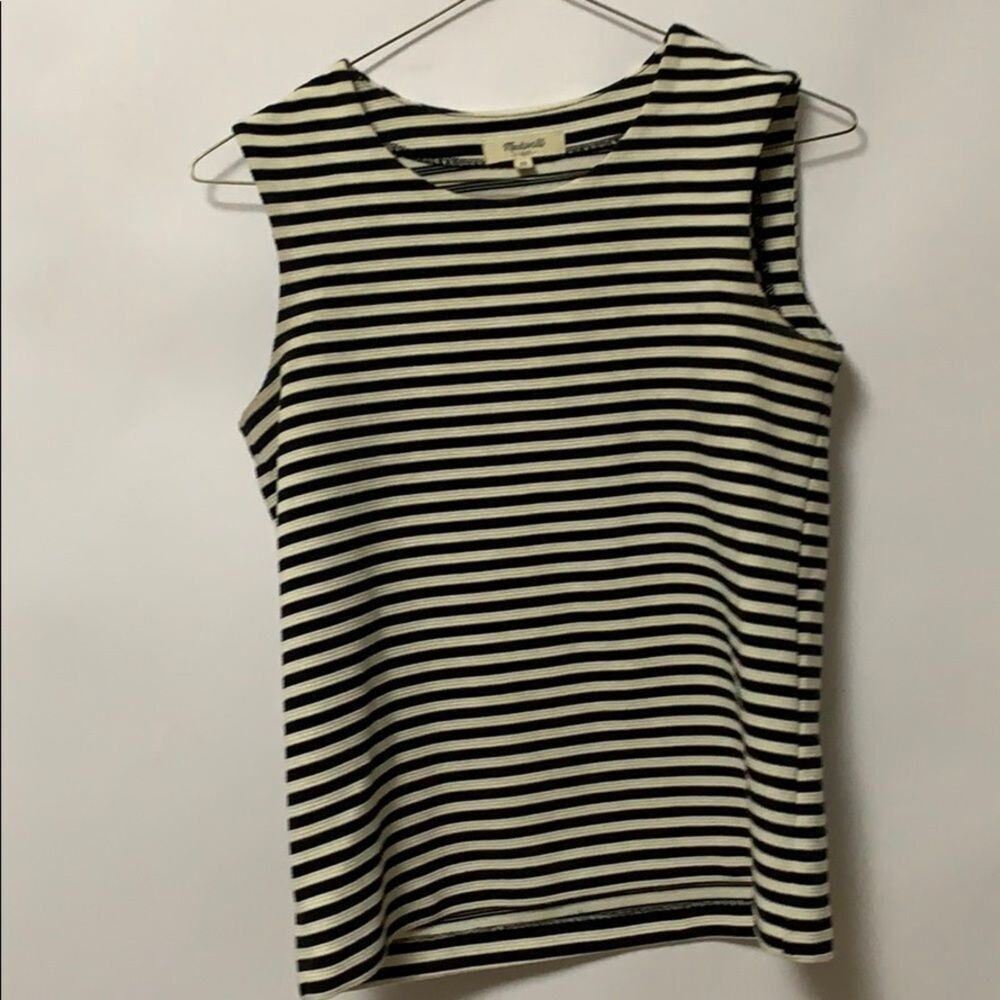 MADEWELL STRIPED TOP SIZE XS